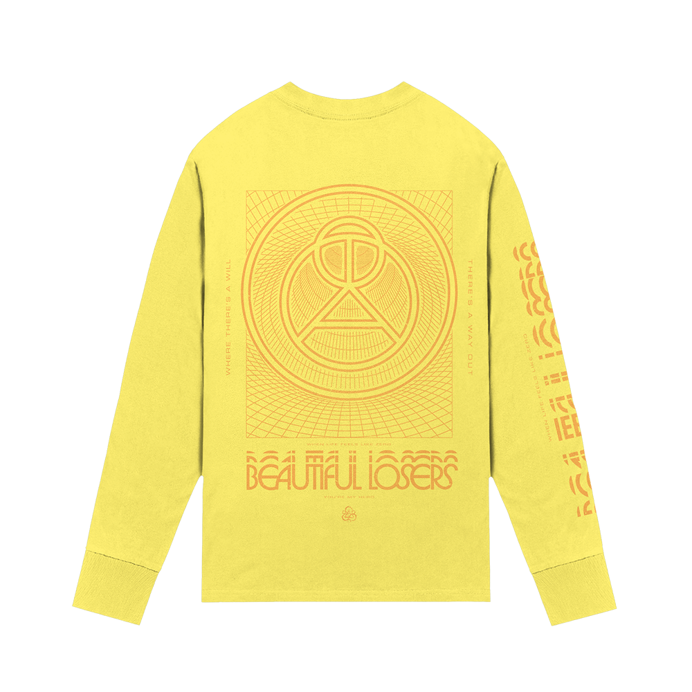 Beautiful Losers Long Sleeve - Yellow - Back